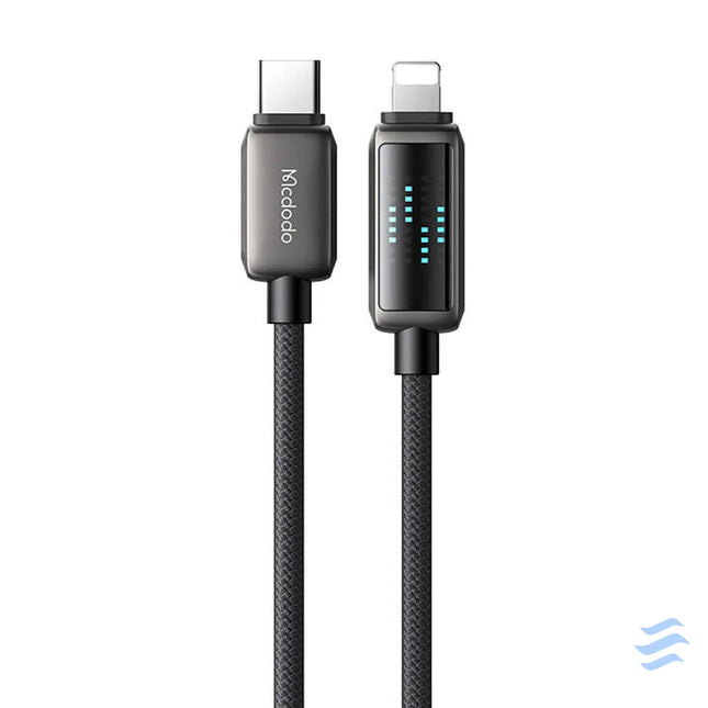 Mcdodo CA 2630 USB C to Lightning cable 36W LED display 1.2m USB C to Lightning
