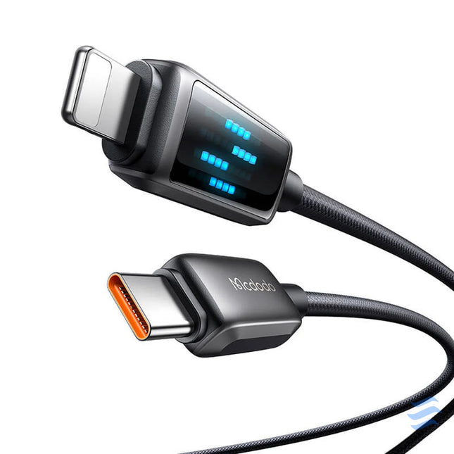 Mcdodo CA 2630 USB C to Lightning cable 36W LED display 1.2m USB C to Lightning