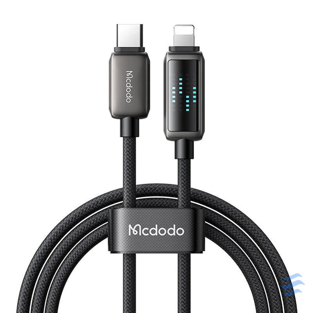 Mcdodo CA 2630 USB C to Lightning cable 36W LED display 1.2m USB C to Lightning