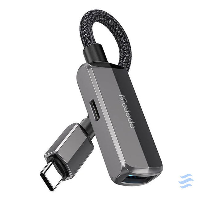 Mcdodo CA 2830 OTG 2in1 Convertor USB C do USB C + USB A Audio adapters