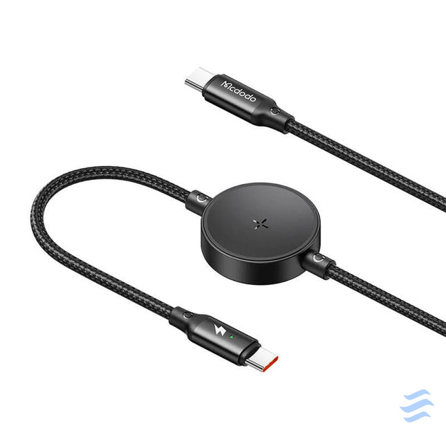 Mcdodo CA 4170 2 in 1 USB C cable + Samsung Watch wireless charger 60W 1.5m Combo Cables