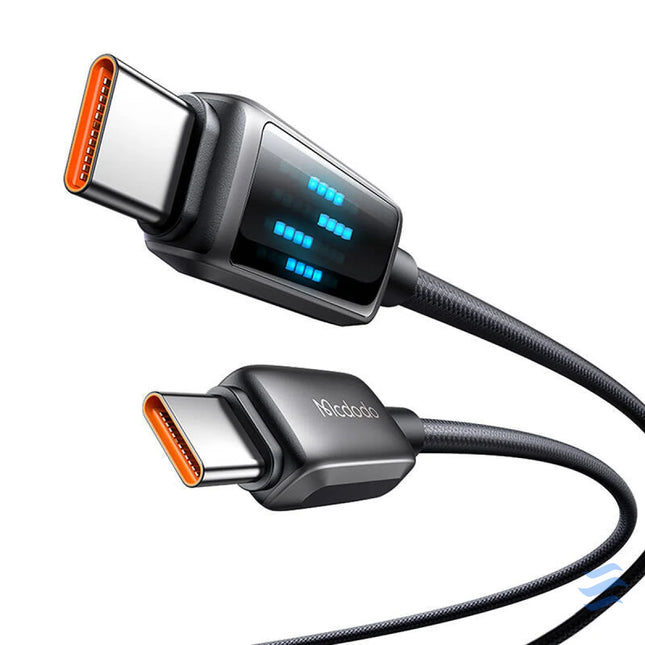 Mcdodo CA 4250 USB C to USB C cable 100W LED display 1.2m USB C to USB C