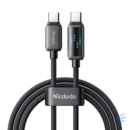 Mcdodo CA 4250 USB C to USB C cable 100W LED display 1.2m USB C to USB C