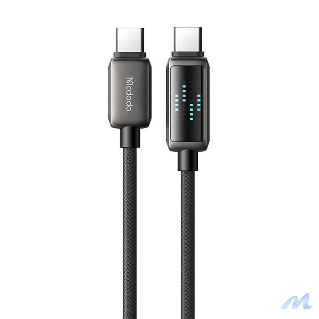 Mcdodo CA-4250 USB-C to USB-C cable, 100W, LED display, 1.2m
