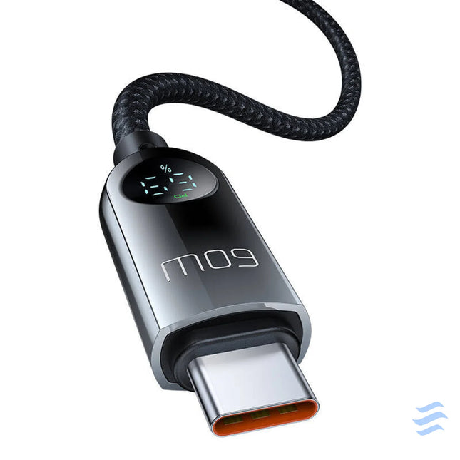 Mcdodo CA 4780 USB C to USB C 60W data cable 1.2m (black) USB C to USB C