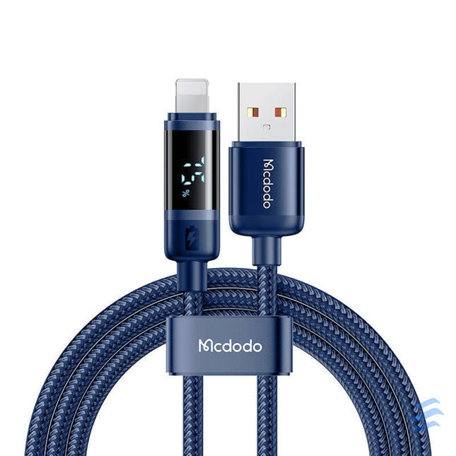Mcdodo CA 5001 USB A to Lightning cable 100W 1.2m (blue) USB to Lightning