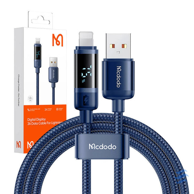 Mcdodo CA 5001 USB A to Lightning cable 100W 1.2m (blue) USB to Lightning