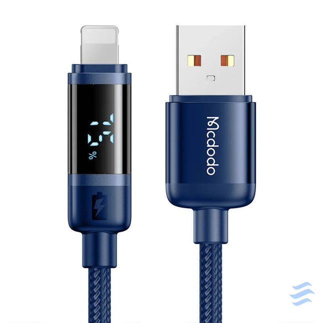 Mcdodo CA 5001 USB A to Lightning cable 100W 1.2m (blue) USB to Lightning