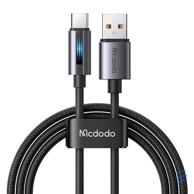 Mcdodo CA 5180 USB A to USB C cable 1.2m (black) USB to USB C