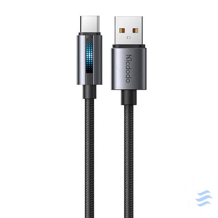 Mcdodo CA 5180 USB A to USB C cable 1.2m (black) USB to USB C