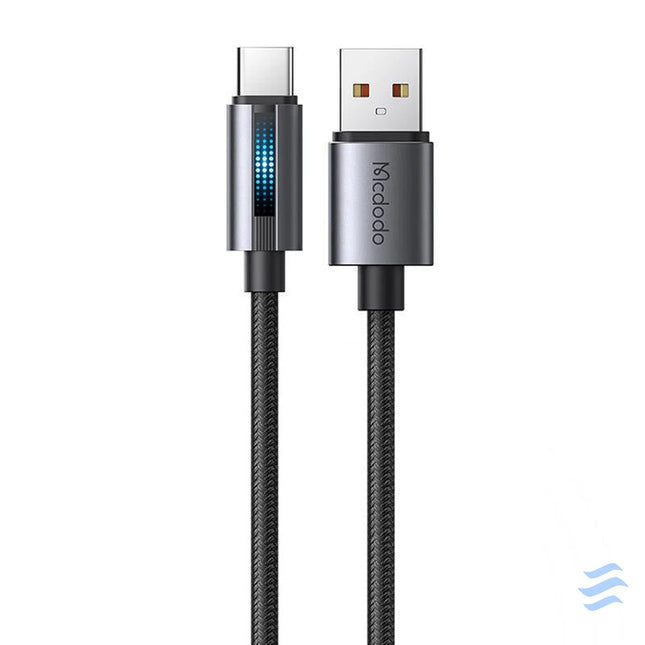 Mcdodo CA 5180 USB A to USB C cable 1.2m (black) USB to USB C
