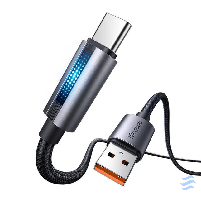 Mcdodo CA 5180 USB A to USB C cable 1.2m (black) USB to USB C