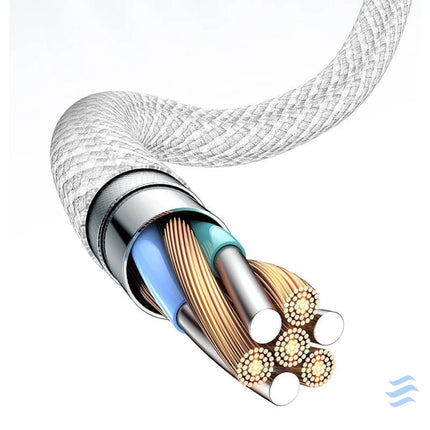 Mcdodo CA 5690 USB C to USB C cable 60W 1m (white) USB C to USB C