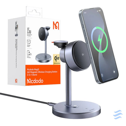 Mcdodo CH 2462 3 in 1 15W Qi2 wireless charger + 33W mains charger Wireless chargers