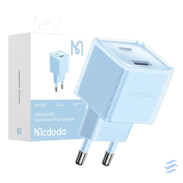 McDodo CH 4152 33W mains charger (blue) mains chargers