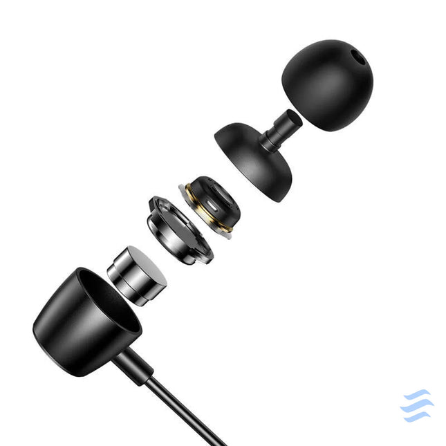 Mcdodo HP 1050 in ear wired headphones USB C (black) Wired