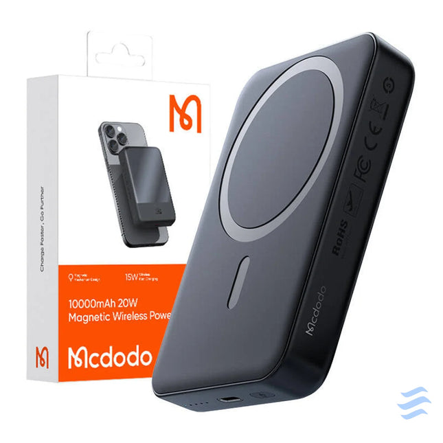 Mcdodo Magnetic Power Bank MC 4261 10000mAh 20W (black) Powerbanks