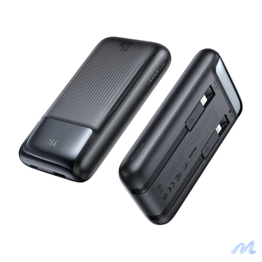 Mcdodo MC-0241 Digital Display Powerbank 10,000 mAh 22.5W (black)
