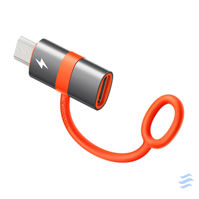 McDodo OT 3820 USB C to Micro USB Adapter (black) Adapters connectors and converters