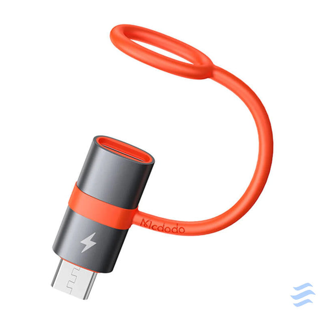 McDodo OT 3820 USB C to Micro USB Adapter (black) Adapters connectors and converters