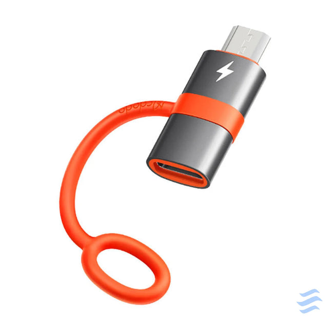 McDodo OT 3820 USB C to Micro USB Adapter (black) Adapters connectors and converters