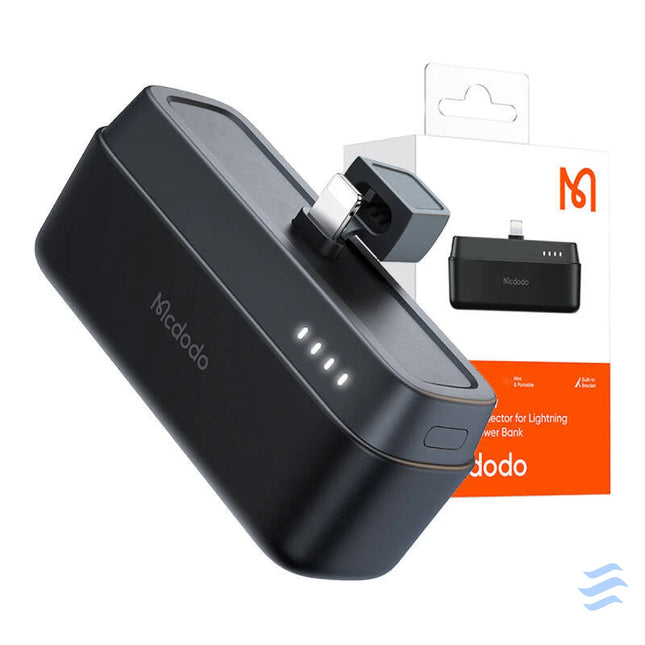 Mcdodo Power Bank MC 6281 20W 5000mAh with Lightning connector (black) Powerbanks