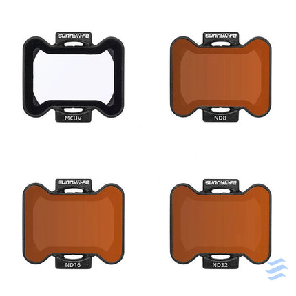 MCUV + ND8 + ND16 + ND32 Sunnylife filter set for DJI Avata 2 Filters for drones