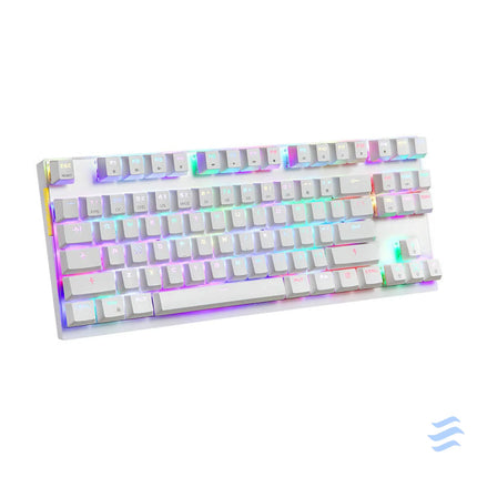 Mechanical gaming keyboard Motospeed K82 RGB (white) Wired