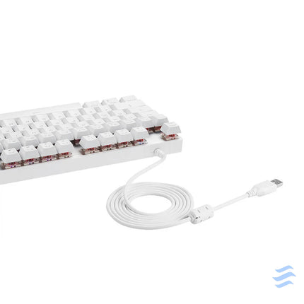Mechanical gaming keyboard Motospeed K82 RGB (white) Wired