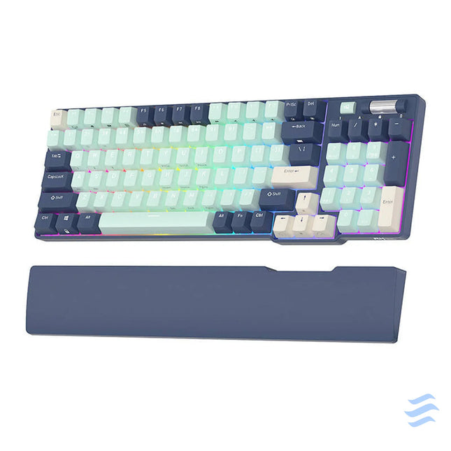 Mechanical keyboard Royal Kludge RK96 RGB brown switch (blue) Wired