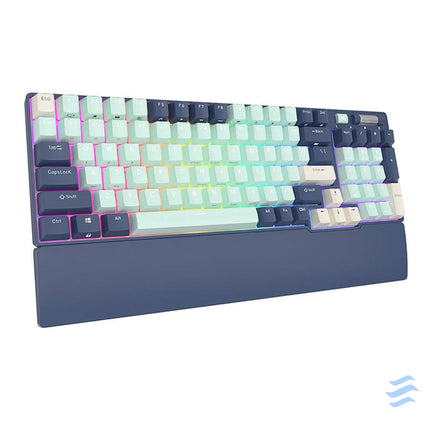 Mechanical keyboard Royal Kludge RK96 RGB brown switch (blue) Wired