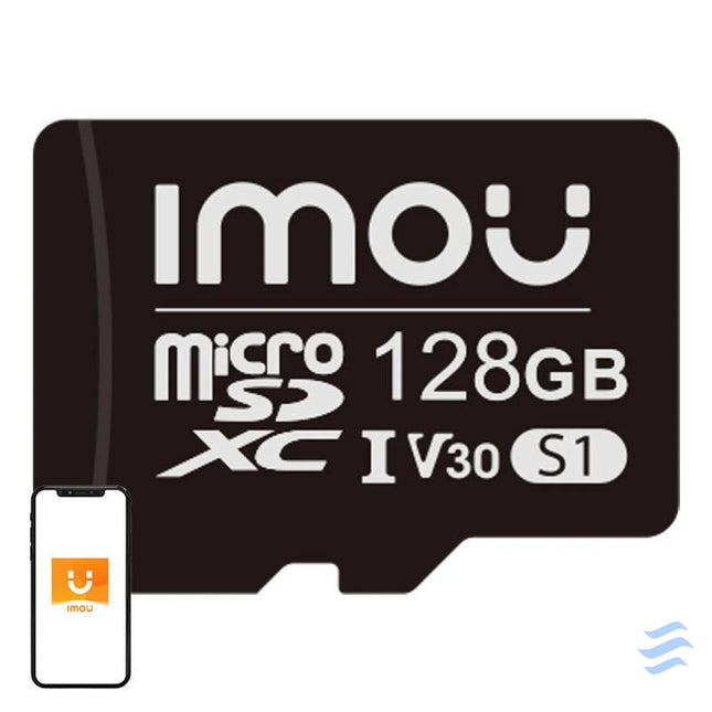 Memory card IMOU 128GB microSD (UHS I SDHC 10/U3/V30 95/38) Memory cards