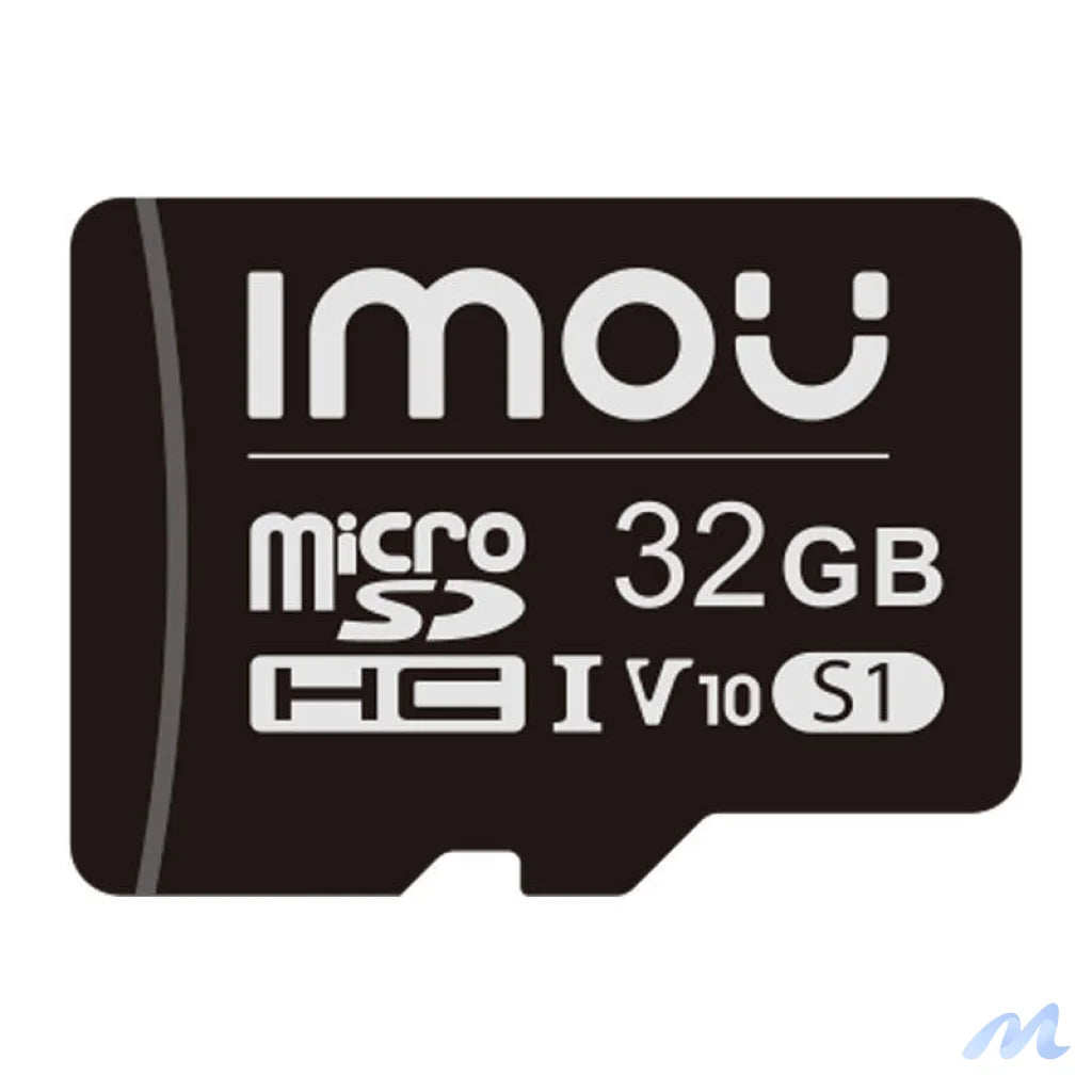 Memory card IMOU microSD 32GB (UHS-I, SDHC, 10/U1/V10, 90/20)