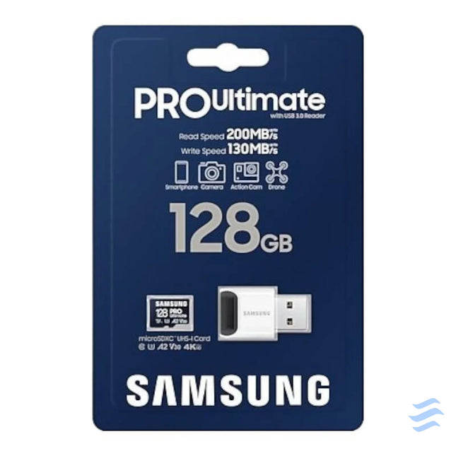 Memory card Samsung microSDXC PRO Ultimate 128GB 200 MB/s UHS I/U3 (MB MY128SB/WW) Memory cards