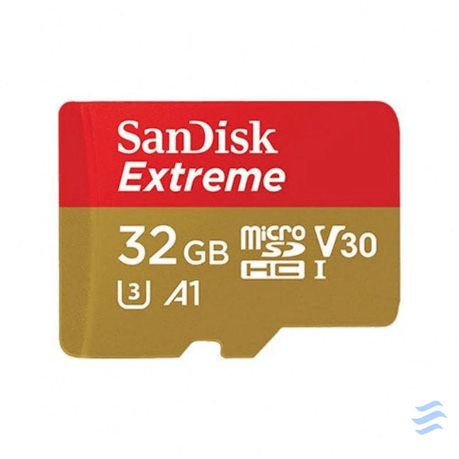 Memory card SanDisk Extreme microSDHC 32GB 100/60 MB/s V30 A1 U3 4K (SDSQXAF 032G GN6MA) Memory cards