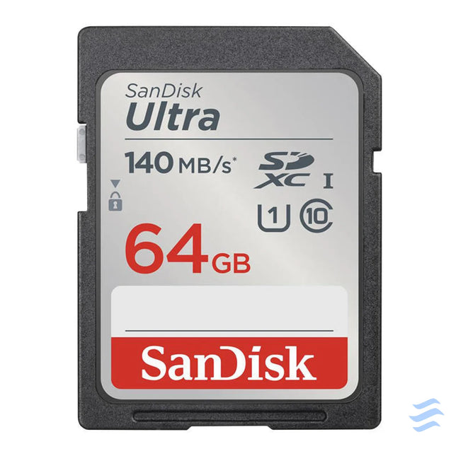 Memory card SANDISK ULTRA SDXC 64GB 140MB/s UHS I Class 10 (SDSDUNB 064G GN6IN) Memory cards