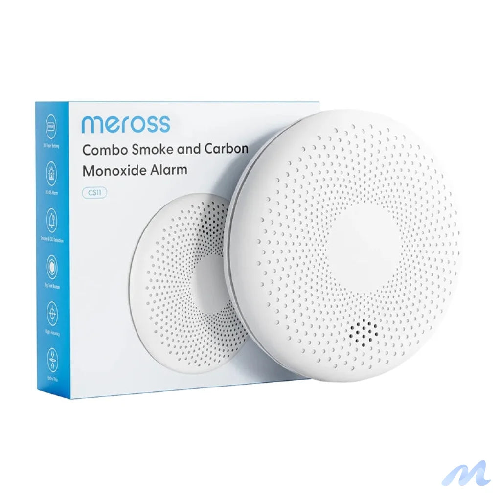 Meross CS11-EU smoke and carbon monoxide detector