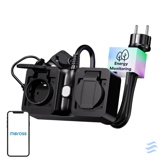 Meross MOP320MA EU WiFi smart power strip outdoor IP44 (Matter) Power strips