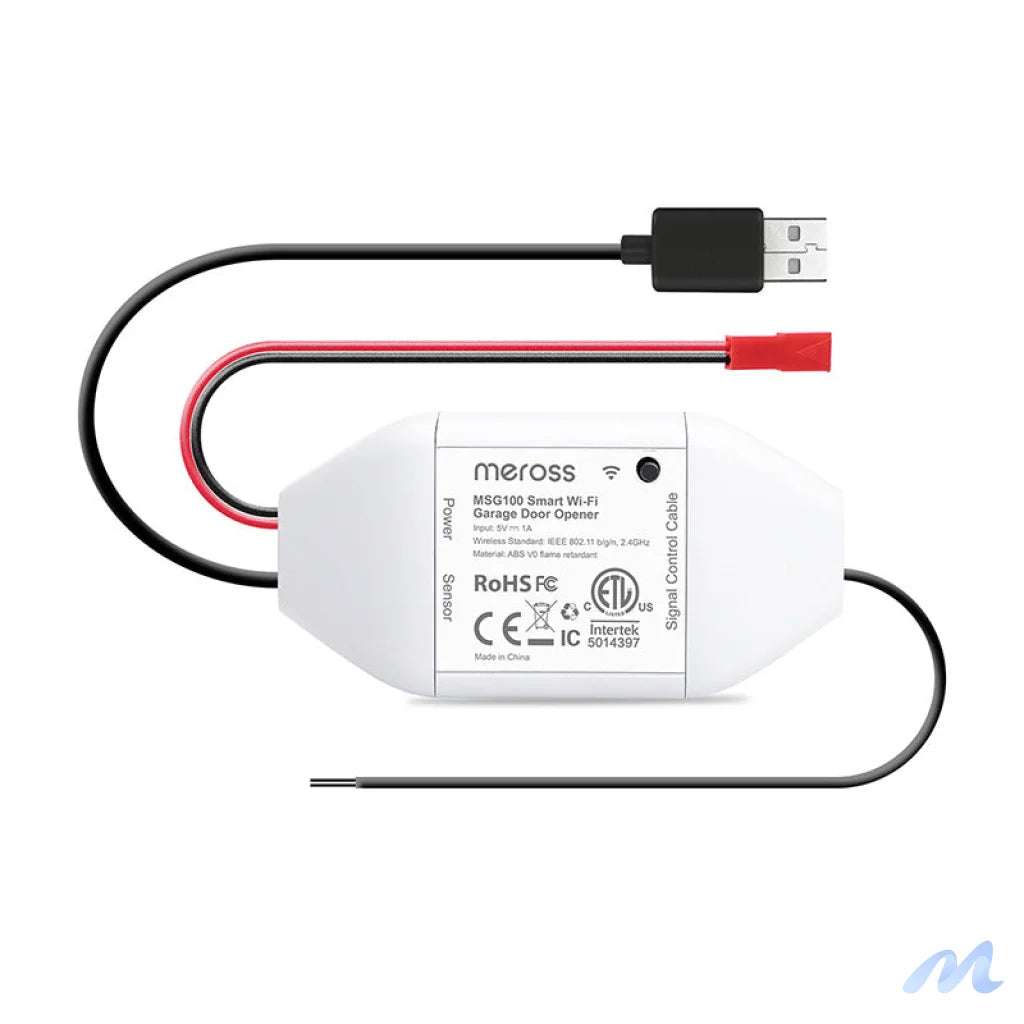 Meross MSG100HK smart garage door switch (HomeKit)