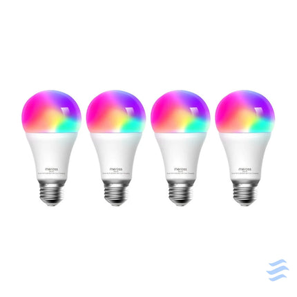 Meross MSL120 WiFi Smart LED Light Bulb (HomeKit) (four pack) LED bulbs