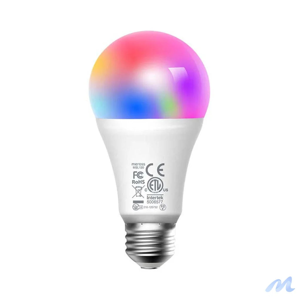 Meross MSL120 WiFi smart LED light bulb (HomeKit)