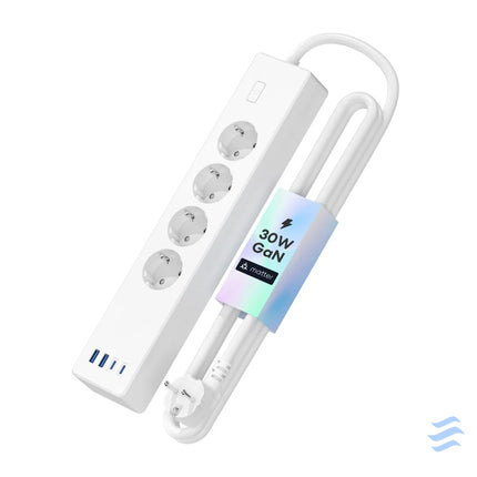 Meross MSP844(EU) smart fast charging power strip 4 outlets + 2x USB A + 2x USB C (Matter) Power strips