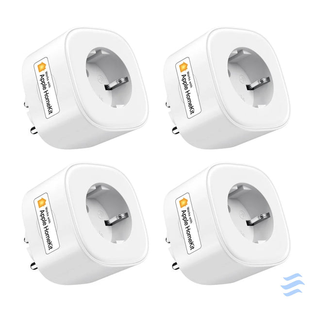 Meross MSS210HKQUA EU (HomeKIt) smart socket (four pack) Power plugs