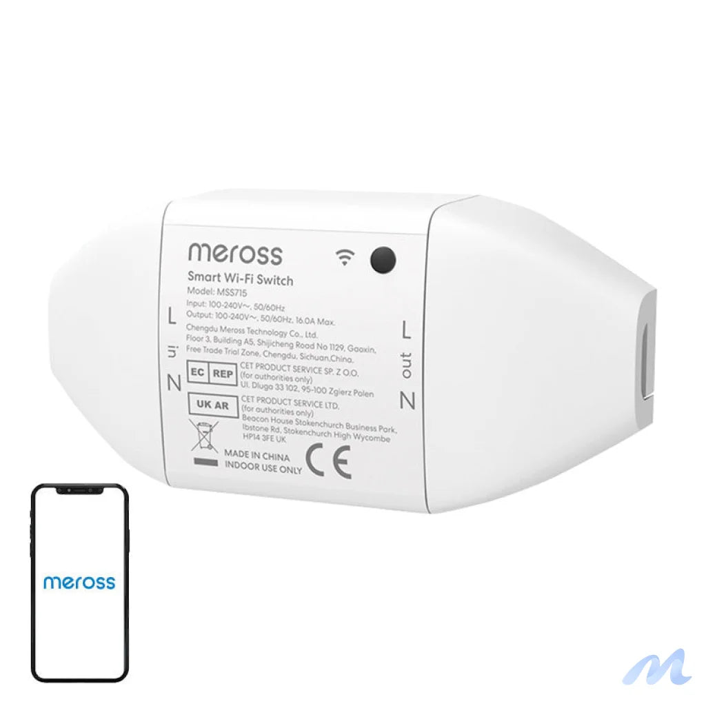 Meross MSS715MA-UN Smart WiFi Switch (Matter)