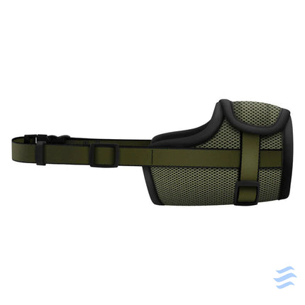 Mesh dog muzzle Waudog Pro size L khaki Walking and transportation
