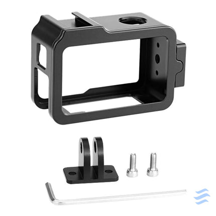Metal Cage with Cold Shoe PULUZ for DJI Osmo Action 4/3 For sports cameras