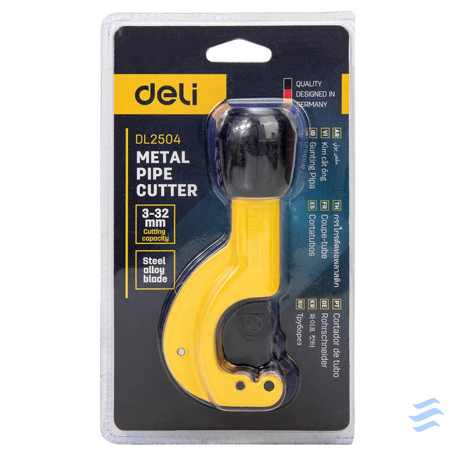Metal pipe cutter 32mm Deli Tools EDL2504 (yellow) Cutting tools