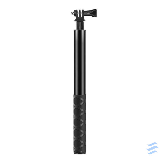 Metal selfie holder Puluz 110 cm for sports cameras (including Osmo Action 5 Pro Insta360 X5 / X4 / X3) Straps mounts