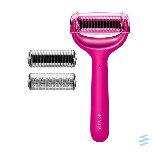 Micro Needle Face&Body Roller 8in1 Geske with APP (starlight) Massagers