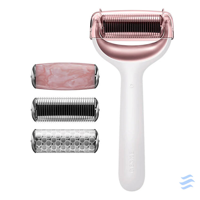 Micro Needle Face&Body Roller 9in1 Geske with APP (starlight) Massagers